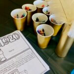 Coloring activity with "Roaring Twenties" worksheet and crayons for individuals with special needs | CUSP